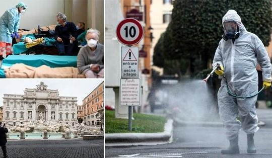 Ý trong một ngày có thêm gần 3.500 ca nhiễm COVID-19, Tây Ban Nha phong tỏa toàn quốc