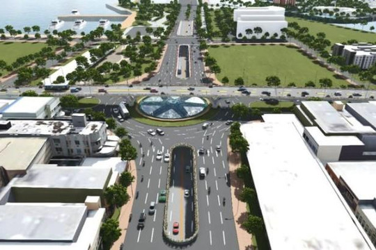Đà Nẵng khởi công nút giao thông phía tây cầu Trần Thị Lý