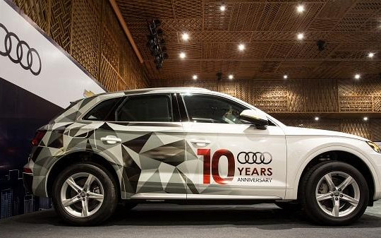 Audi trưng bày 10 mẫu xe tại Triển lãm Ô tô Việt Nam 2018