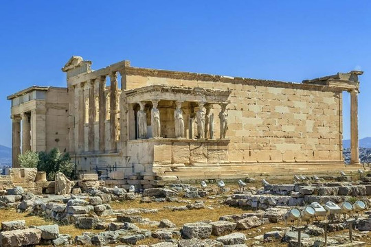 Khám phá vẻ đẹp của một số kỳ quan kiến trúc Hy Lạp cổ đại