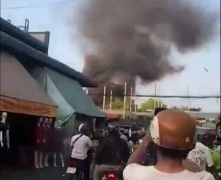An Giang: Cháy 8 căn nhà trong xóm Nguyễn Du