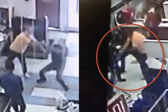 Clip khách không đeo khẩu trang bị bắn vì đánh bảo vệ siêu thị, 1 phụ nữ chết oan