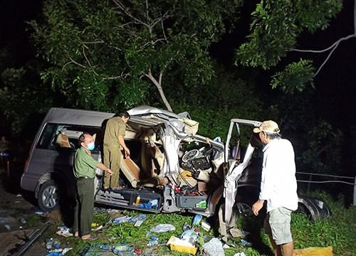 Tai nạn giao thông nghiêm trọng tại Bình Thuận khiến 8 người tử vong