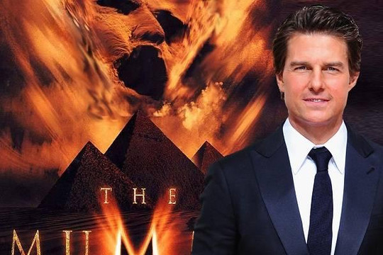 Rò rỉ hình ảnh Tom Cruise cùng mỹ nhân trên phim trường ‘Xác ướp Ai Cập’