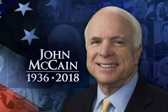 Cảm nhận khi đọc lời vĩnh biệt của Thượng nghị sỹ John McCain