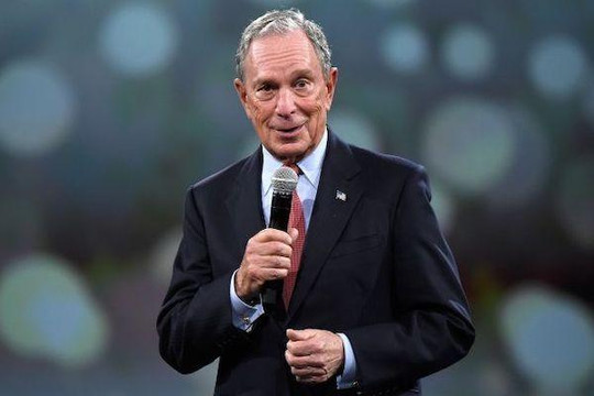 Tỉ phú Bloomberg có bước 'nhảy vọt' trong cuộc đua bầu cử tổng thống Mỹ 2020