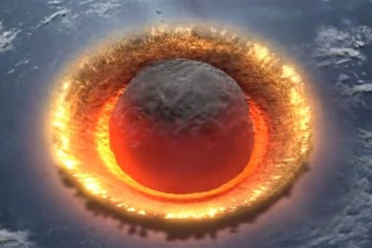 Điều gì xảy ra khi một tiểu hành tinh lớn đâm vào trái đất?