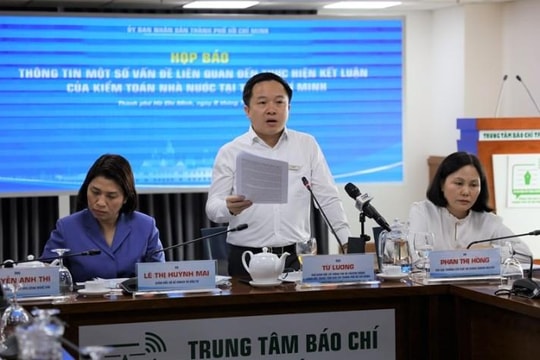 TP.HCM thông tin về hàng loạt sai phạm trong quản lý ngân sách