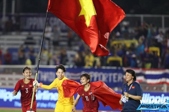 Tuyển nữ Việt Nam được thưởng lớn chưa từng có khi thắng Thái Lan đoạt HCV SEA Games