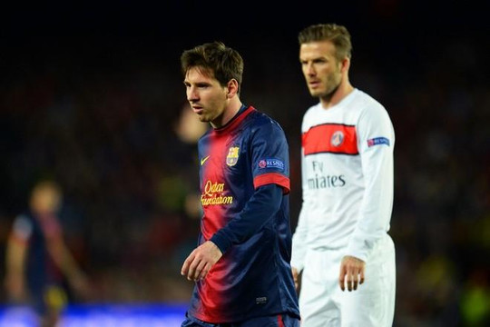 Messi chính là nguyên nhân chính khiến David Beckham 'treo giày'