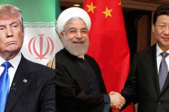 Trung Quốc và Iran thề sát cánh nhau trước áp lực từ Mỹ