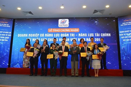 Yến sào Khánh Hòa đạt TOP doanh nghiệp có năng lực quản trị, tài chính tốt nhất sàn chứng khoán 2019