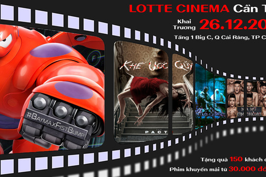Lotte Cinema Cần Thơ sốt với nhiều phim hot