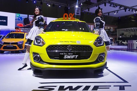 Chiêm ngưỡng vẻ thể thao của Suzuki Swift tại Triển lãm ô tô Việt Nam 2019