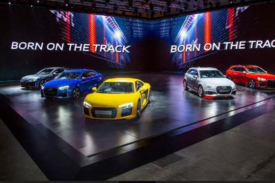 Các mẫu xe tương lai tại triển lãm Audi Brand Experience ở Singapore
