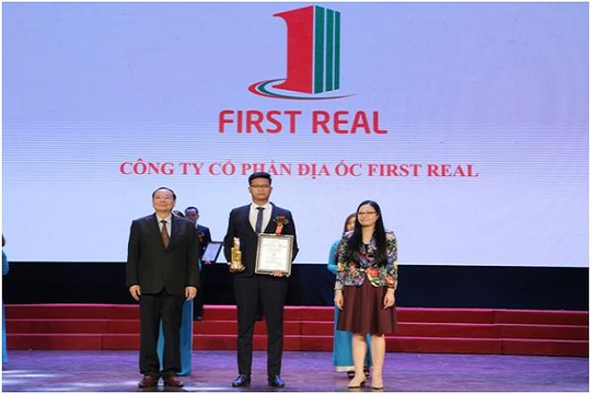 First Real vinh danh TOP 10 Nhà đầu tư - phát triển Bất động sản xuất sắc Việt Nam 2018