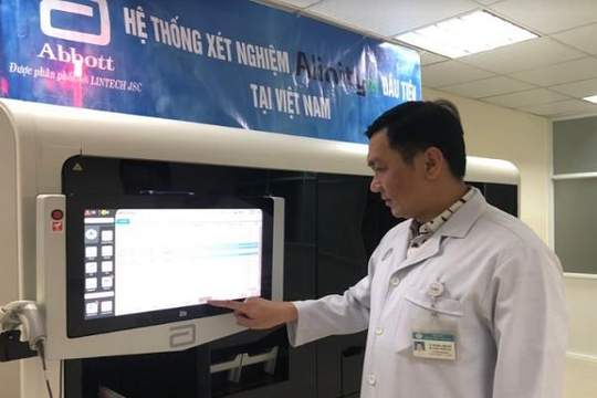 Lần đầu tiên tại Việt Nam xuất hiện hệ thống xét nghiệm sinh học phân tử Alinity m
