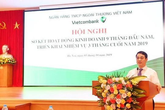 Vietcombank xuất sắc hoàn thành vượt mức các chỉ tiêu trong 9 tháng đầu năm