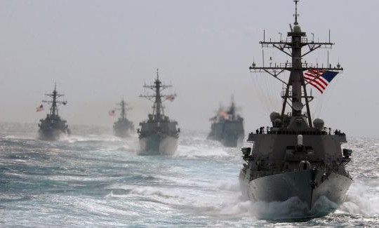 Tàu chiến trên Biển Đông phủ bóng đen lên cuộc đàm phán Mỹ - Trung
