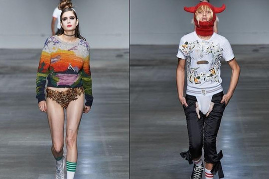 London Fashion Week 2020: Thời trang ‘quái dị’ trong bộ sưu tập của Fashion East