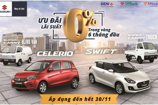 Kỷ niệm 25 năm thành lập, Suzuki ưu đãi lớn cho khách hàng mua ô tô