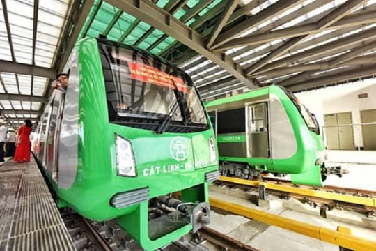 Hà Nội vay hơn 2.300 tỉ đồng vận hành đường sắt Cát Linh-Hà Đông