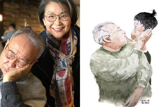 Câu chuyện cảm động đằng sau hàng nghìn bức tranh vẽ của cụ ông Hàn Quốc