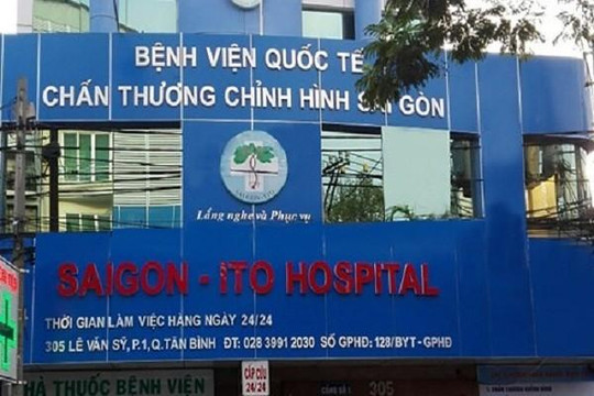 Bệnh viện SAIGON – ITO khám chữa bệnh không bệnh án, quảng cáo khi chưa được phép