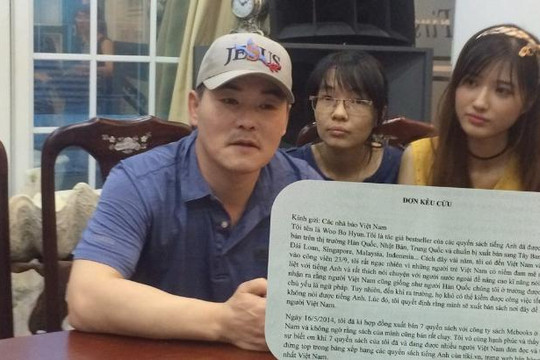 Tác giả Hàn Quốc kêu cứu vì cho rằng bị công ty sách Việt Nam vi phạm bản quyền