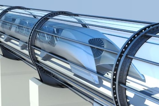 Xe 'chân không' HyperLoop One thử nghiệm thành công