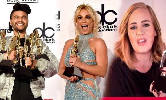 Adele giành kỷ lục mới tại Billboard Music Award 2016