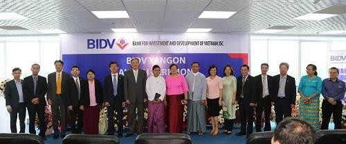 BIDV được cấp phép thành lập chi nhánh tại Myanmar
