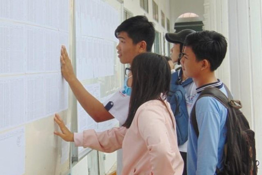 Nghệ An: 95 bài thi THPT quốc gia thay đổi điểm sau chấm phúc khảo