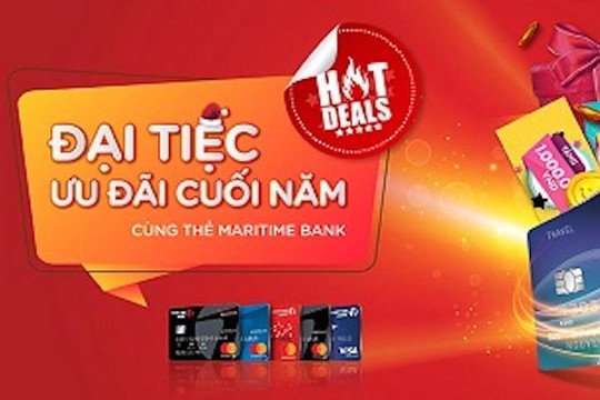 ‘Đại tiệc ưu đãi’ trị giá 2 tỉ đồng và cơ hội nhận iPhone Xs Max từ Maritime Bank