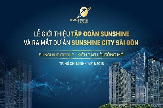 Sunshine Group đã sẵn sàng cho đêm ra mắt ấn tượng tại Sài Gòn vào 14.11