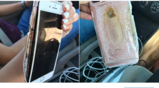 iPhone 7 Plus bất ngờ phát nổ như Galaxy Note7