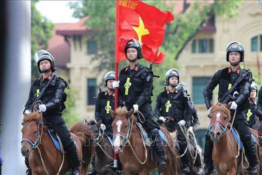 Bộ Công an ra mắt lực lượng cảnh sát cơ động kỵ binh