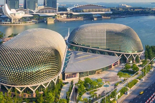 Những công trình kiến trúc độc đáo và là điểm đến hút khách ở Singapore