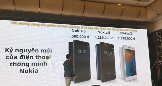Nokia chính thức tung 3 smartphone giá chỉ từ 2,99 triệu đồng