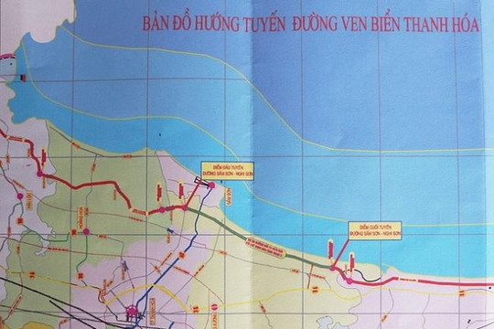 Thanh Hóa xin làm đường ven biển hơn 2.000 tỉ đồng theo hình thức BT