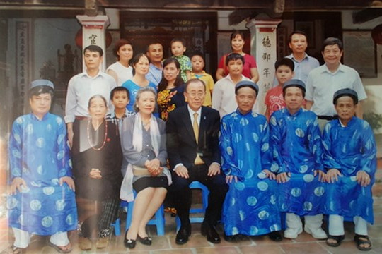 GS Phan Huy Lê nói về quan hệ giữa dòng họ Phan Huy và TTK Ban Ki-Moon