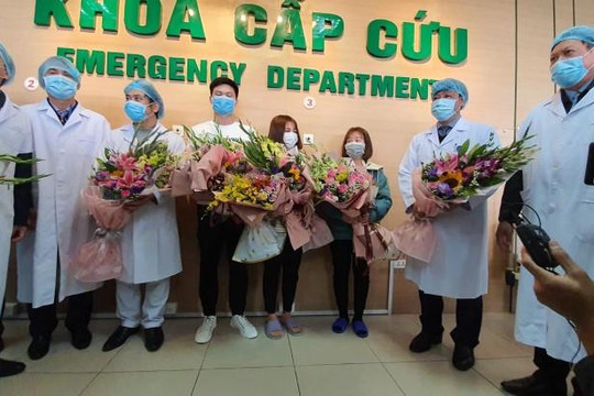 Việt Nam có thêm 3 bệnh nhân khỏi bệnh do coronavirus sau khi được điều trị