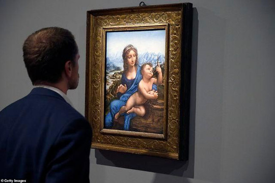Bức vẽ phác họa của Da Vinci được bảo hiểm 26.000 tỷ đồng