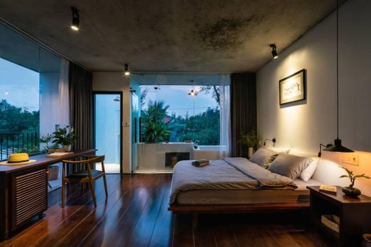 Ngôi nhà ở Quảng Nam thiết kế không cần tường nhưng vẫn riêng tư và đẹp 'chất lừ'