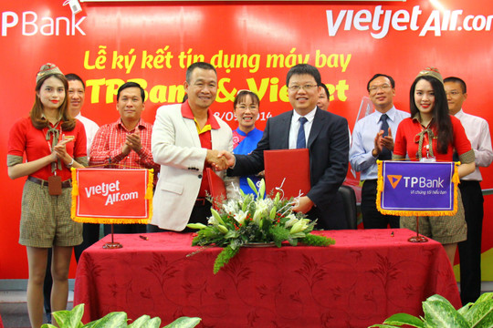 Tien Phong Bank cung cấp tín dụng cho Vietjet với hạn mức  21 triệu đô la