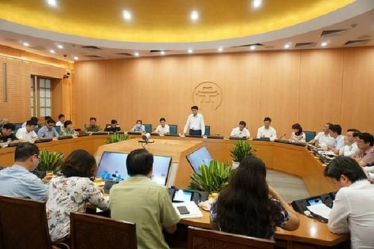 Chủ tịch Hà Nội đề nghị nâng mức cảnh báo sau ca nghi nhiễm COVID-19 ở Bắc Từ Liêm