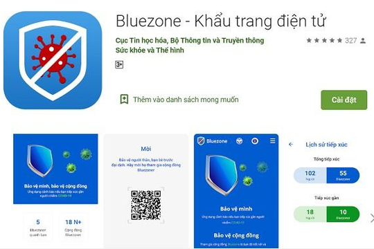 Ứng dụng Bluezone: Hơn 4 triệu lượt tải, hơn 20 tỉnh đề nghị tuyên truyền cài đặt