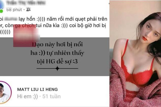 Hương Giang đăng ảnh sexy cà khịa cô gái tố Matt Liu gạ tình