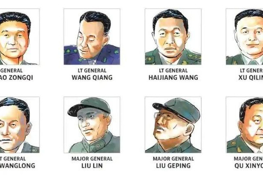 Trong 8 tướng Trung Quốc dính líu đến căng thẳng với Ấn Độ, có 2 người bại trận trước Việt Nam