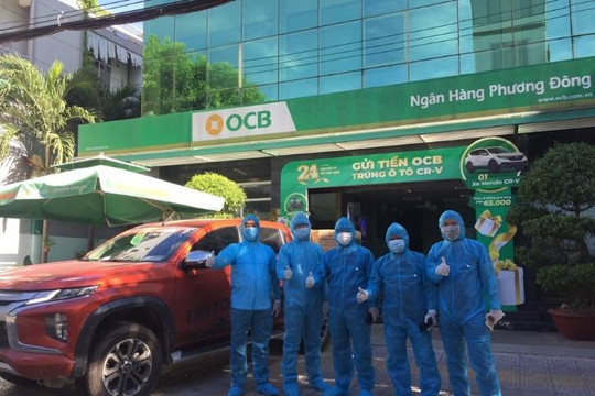 OCB ủng hộ thiết bị y tế cho tỉnh Quảng Nam